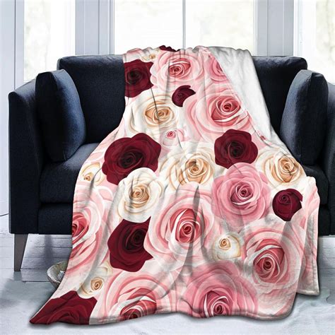 Rose Pink Throw Blanket