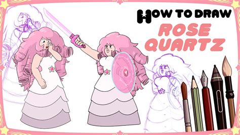 rose quartz drawing