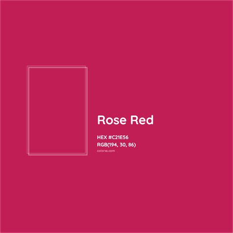 Rose Red Hex Code