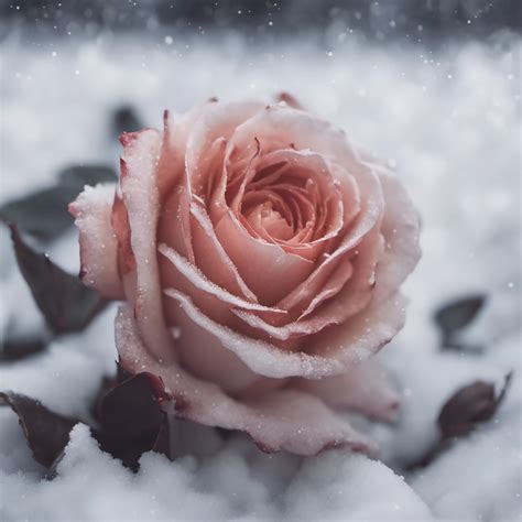 Rose Snow Pic