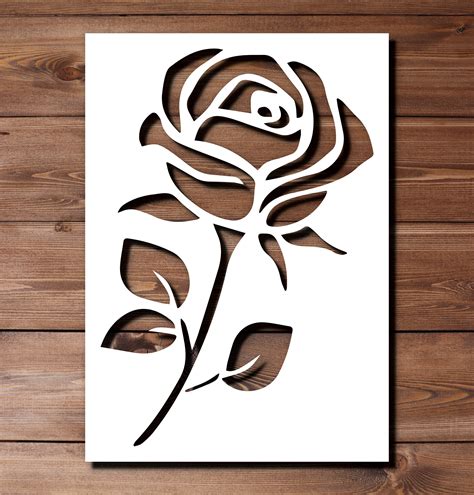 Best Rose Stencil Designs for Creative Crafts