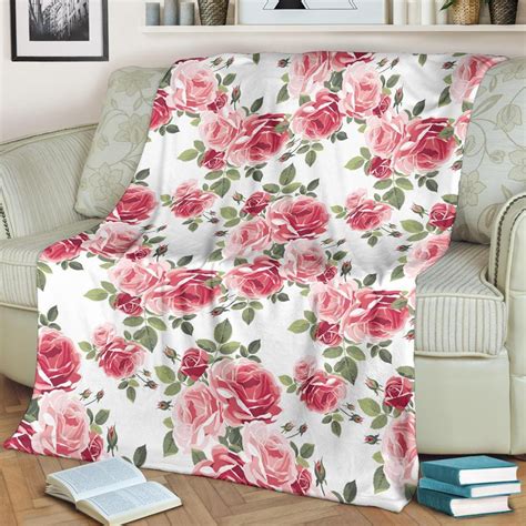 Rose Throw Blanket