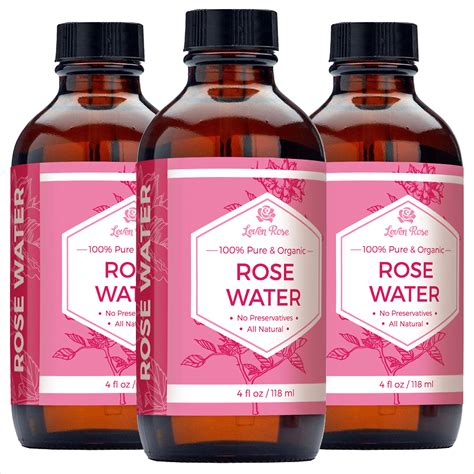 rose water for face toner