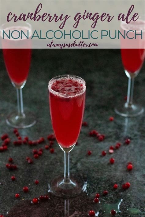 Rose Wine Punch Ginger Ale