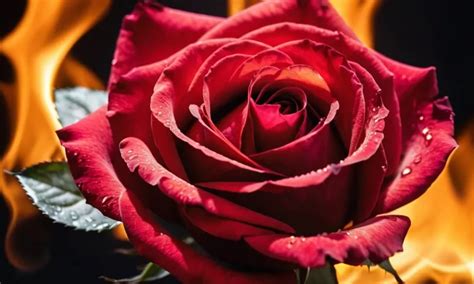 Rose With Fire Meaning