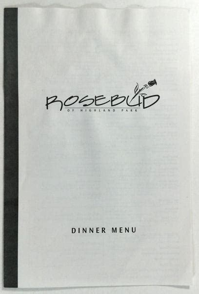 rosebud restaurant highland park