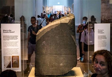 rosetta stone sculpture