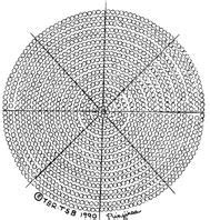 Rosette Graph Paper And Tutorial Pattern