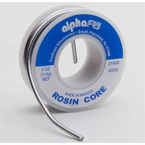Rosin Core Solder Define