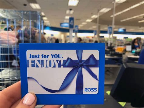 ross stores gift cards