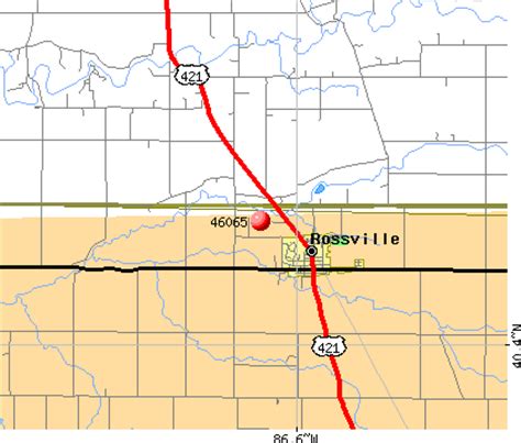 rossville indiana zip code