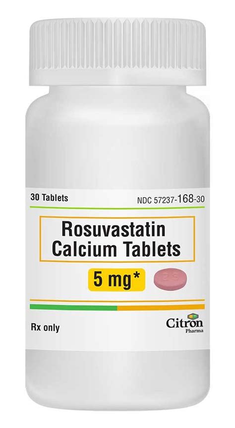 Rosuvastatin Calcium Tabs 5mg 90