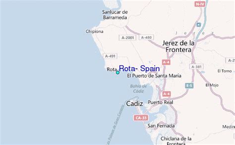 rota spain google maps