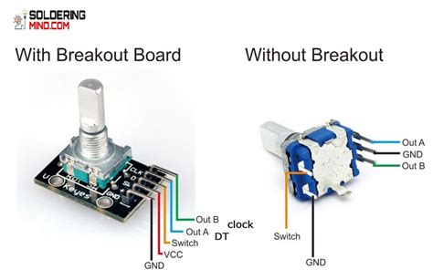 Rotary Encoder Switch Pinout