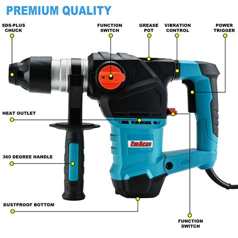 Rotary Hammer 3 Function