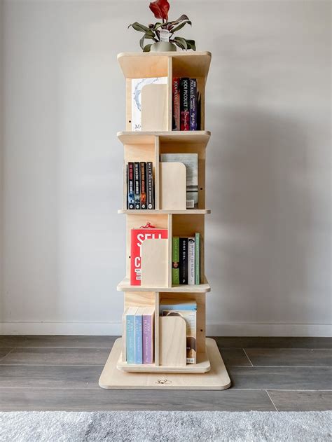 Rotating Bookshelf Fox