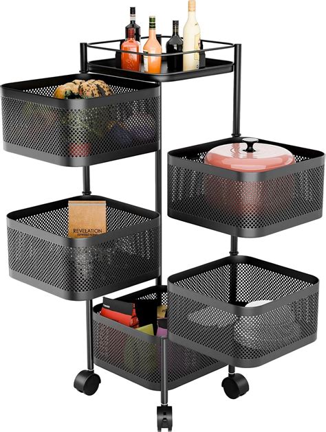 Rotating Kitchen Trolley Amazon