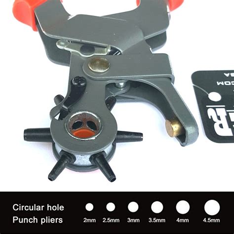 Rotating Leather Hole Punch