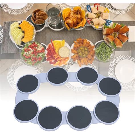 Rotating Serving Tray In The Middle Of The Table