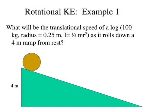 Rotational Ke