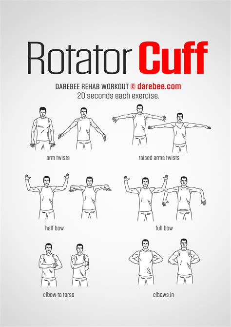 Rotator Cuff Exercises With Light Weights
