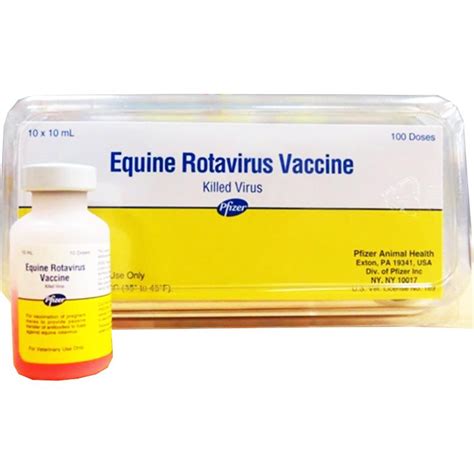 rotavirus vaccine for mares