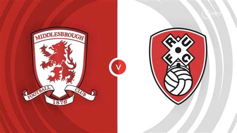 rotherham utd v middlesbrough