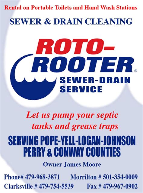 roto rooter russellville ar