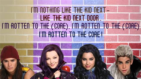rotten to the core lyric