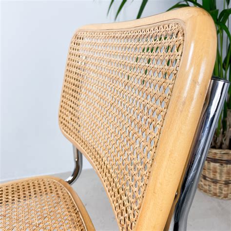 Rottingstol, stapelbar Matsalsstol, Möbler, Stol rotting