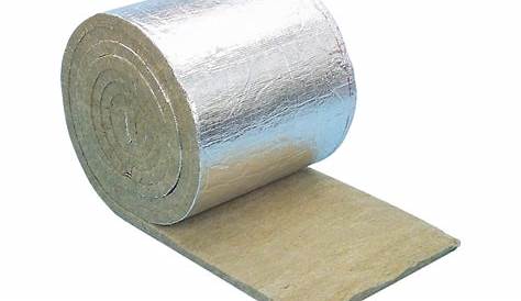 Rouleau Laine De Roche Aluminium Isolant / Climcover Roll Alu1