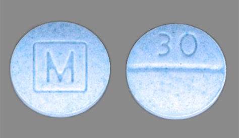 M 30 ROUND BLUE OXYCODONE HYDROCHLORIDE Oxycodone