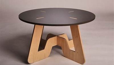Round Coffee Table Cnc