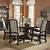 round dining room table and chairs
