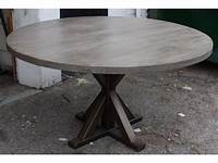 Kops dining table round metal base Architonic