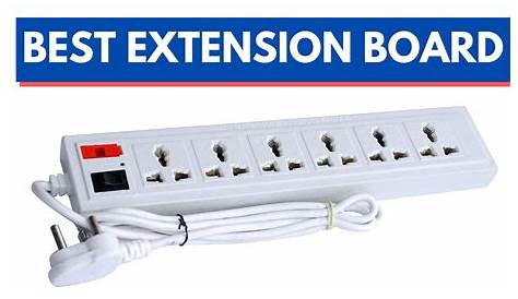 Round electric extension board connection extension