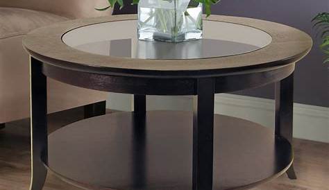 Maya Round Glass Top Coffee Table Decofurn Factory Shop