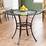 Signature Design by Ashley Charrell D35715 Round Glass Top Table