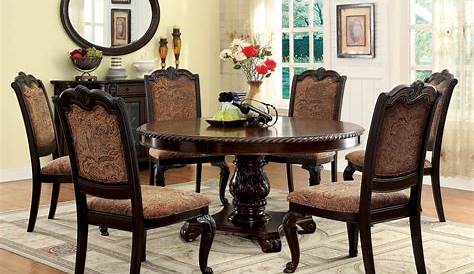 Round Kitchen Table Sets For 6 Pretty 0 Dinner Room Set Furniture