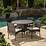 Claire Wicker 5 Piece Round Patio Dining Set with Cushion