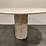 Round travertine dining table by Jean Charles, 1970s 141585
