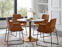 Jaxpety 32" Inch MidCentury Round Tulip Dining Table Coffee Table