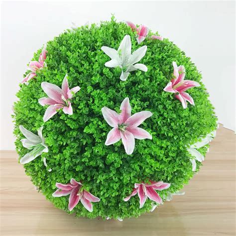 Round Artificial Plants