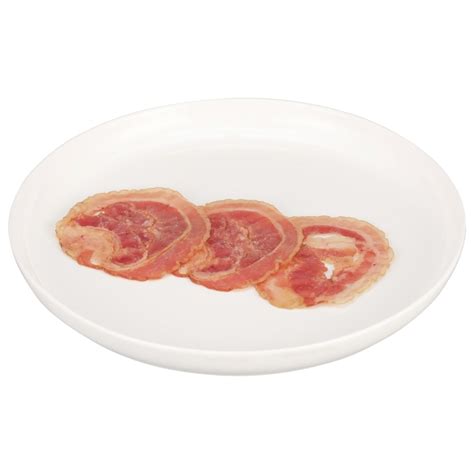 Round Bacon Slices