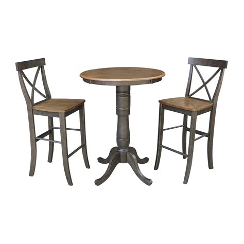 Round Bar Height Table Pedestal