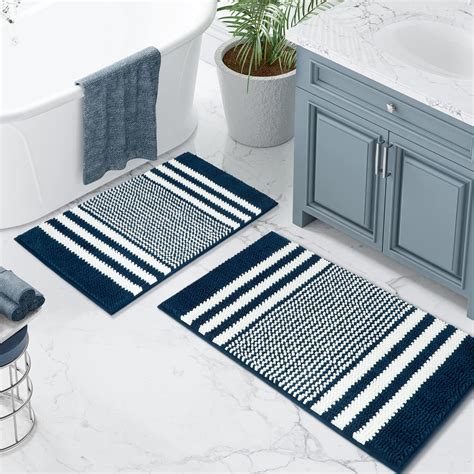 Round Bath Mat Nautical