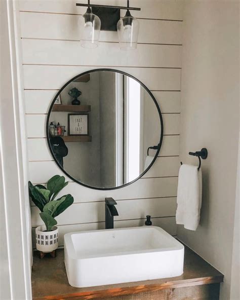 Round Bathroom Mirror Small