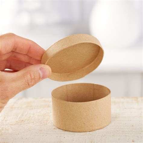 Round Box Paper Mache