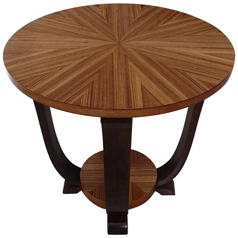 Round Coffee Table Art Deco