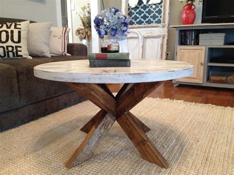 Round Coffee Table Leg Ideas